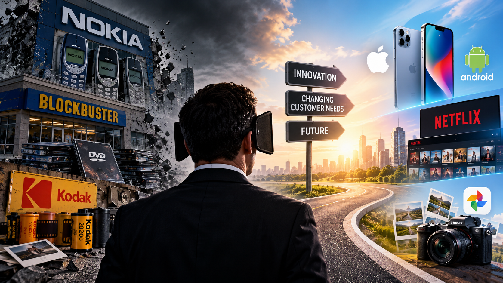 From Nokia to Blockbuster: How Marketing Myopia Causes Market Leaders to Fail