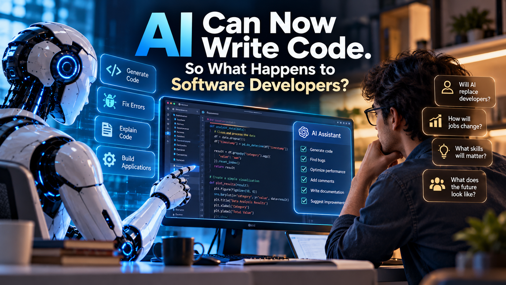 AI Can Now Write Code. So What Happens to Software Developers?